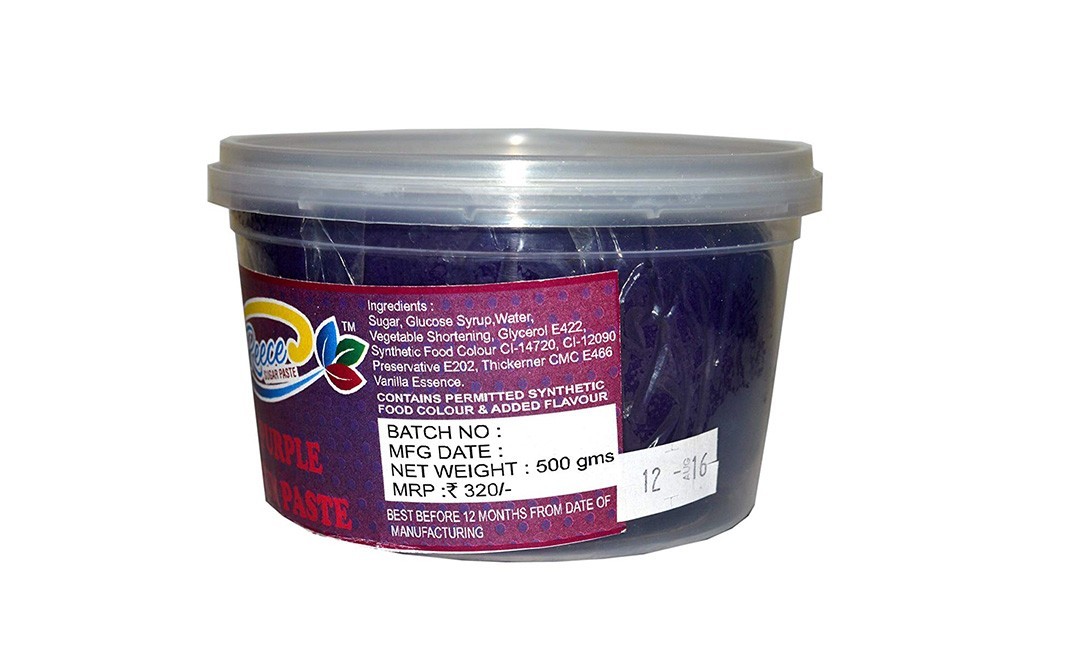Reece Purple Gum Paste    Tub  500 grams